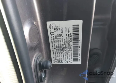 2014 Honda Cr-V Ex из США, поврежденный, VIN 2HKRM4H51EH652011